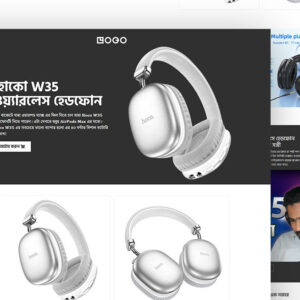 Smart Audio Gadget Industry – High Conversion Sales Funnel Landing Page for Wireless Tech Accessories | Elementor + CartFlows Template